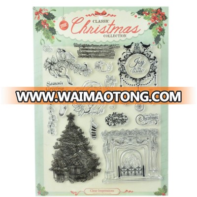 Classsic Collection Clear Christams Stamp Set